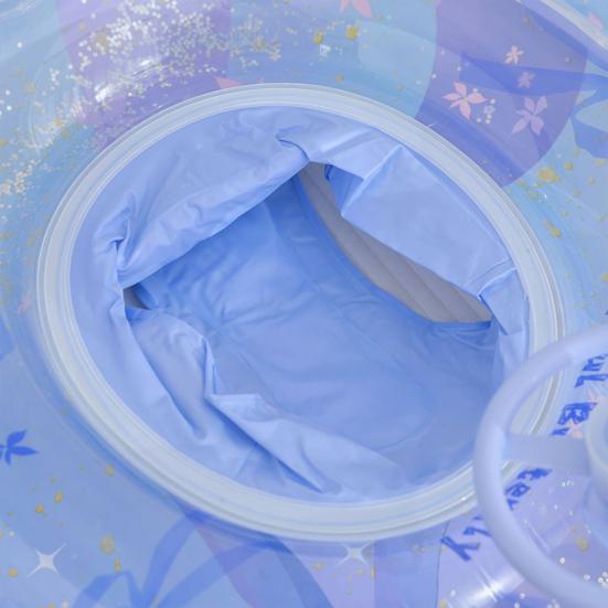 Mermaid Pool Float Mermaid Tail Shaped Inflatable Swimming Ring with Seat Infant Pool Floaties for Baby Girls Boys Toddlers