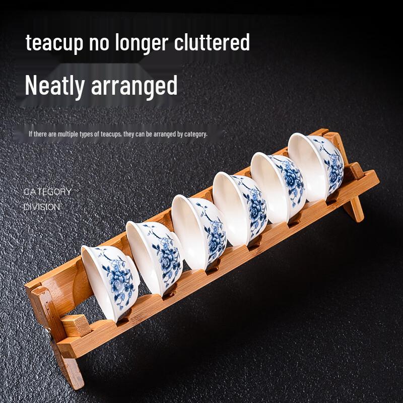 Zhinianhua Six-Slot Teacup Drying Rack