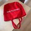 Fashion Letter Women's Canvas Shoulder Bags Large Capacity Casual Ladies Travel Tote Handbags Casual Simple Female Shopping Bag