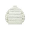 Fila Mihara Yasuhiro Collaboration Series Logo Embroidered Solid Color Sports Stand Collar Down Jacket Unisex Outerwear Antelope-White F11U143902F-IV