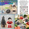 24PCS Mini Figures Building Bricks, Minifigures Stuffer, Mini People Figures Only Toy, Kids Gift for Christmas, Halloween, Birthday Party Supplies, Ea