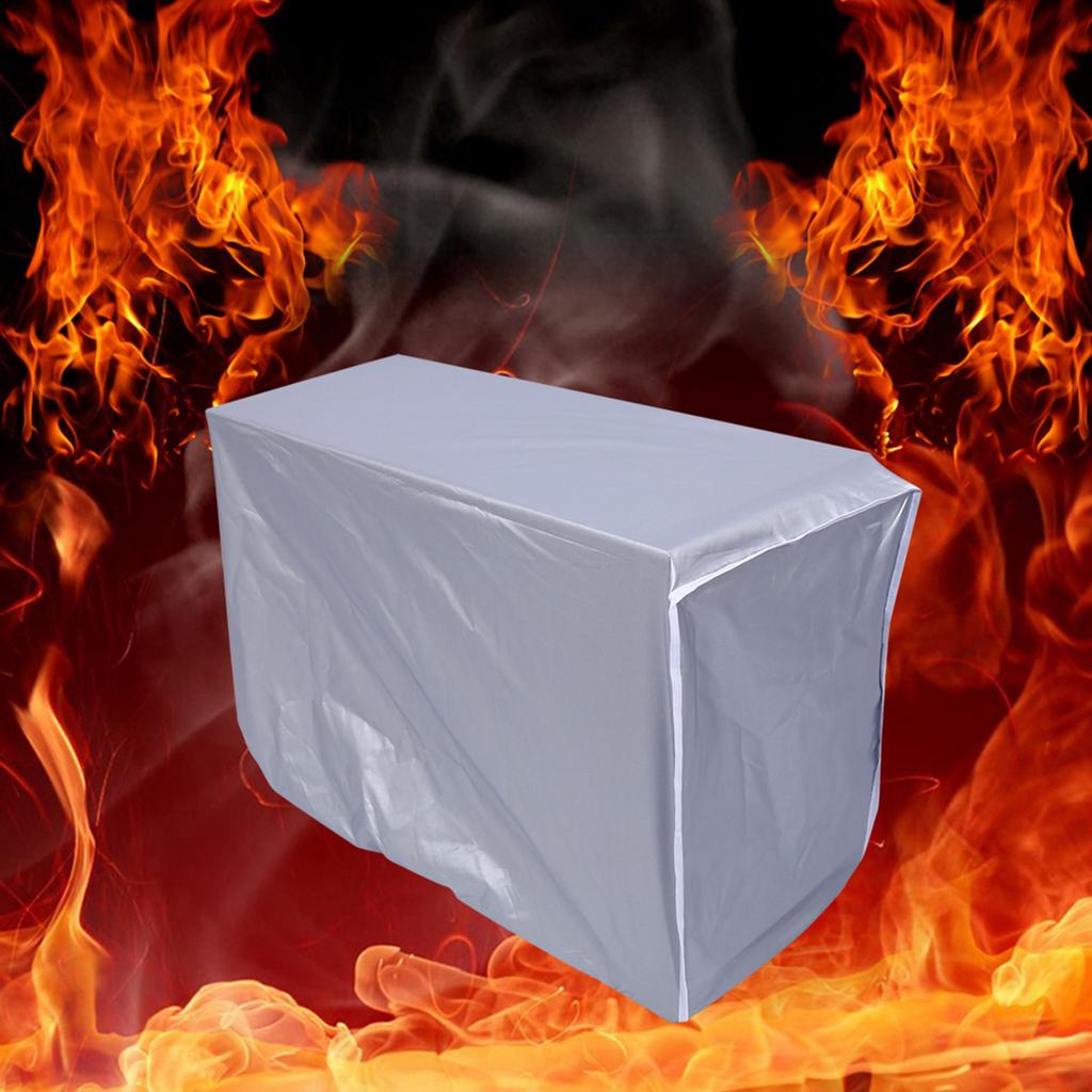 Outdoor Air Conditioner Cover Polyester Waterproof Sunproof Dust Proof Air Conditioner Protective Cover for Home