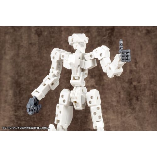 Kotobukiya M.S.G Modeling Support Goods Hand Unit Wild Hand 2, Approx. 25mm In Length, Non-Scale Plastic Model