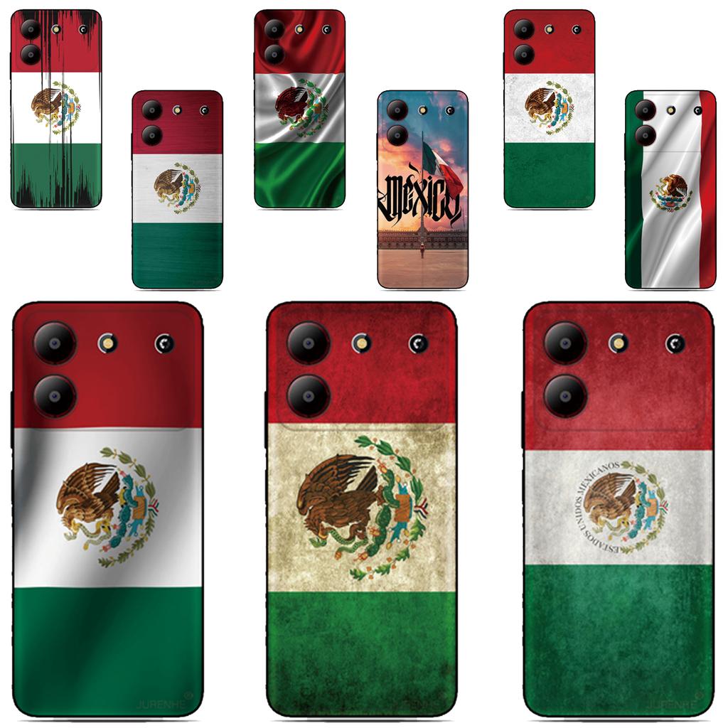 Mexico Flag Phone Case For Xiaomi Poco C85 C85x C40 M7 C71 Redmi 15C A7 A5 4G 11A 13C 12C Note 15 11 12 Pro 5G Back Cover