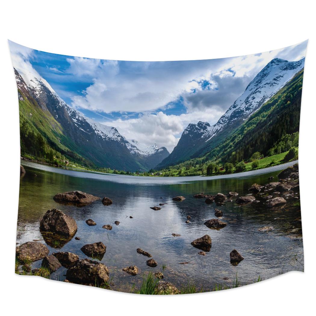 Покрытия для стен комнаты Коврики Гобелены в общежитии Искусство Домашний декор — фото 11