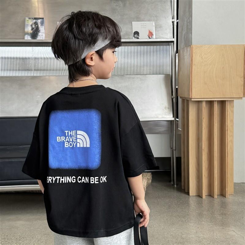 New Boys' Short sleeved Boys' T-shirt