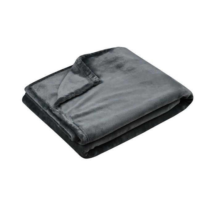 Plaid 130 X 160 Cm Doudou Anthracite