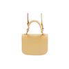 Adjustable Detachable Shoulder Strap Magnetic Buckle Mini Calfskin Handbag Women Handbag Light-Yellow J07WG0019P4848742