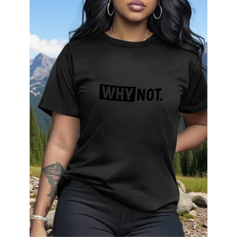 Ladies' Exquisite Printed T-Shirt - Summer Apparel for Women, Stylish Prints, Breathable And Comfortable, Round-Neck T-Shirt for Women, Soft Fabric