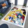 1pc Sailor Moon Chair Mat: Anime Cartoon Design Office Rug, Non-Slip Carpet for Desk, Sailor Scout Decor Gift, Suitable for Home Office, Living Room,