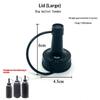 Portable Bubble Bead Container Bottle S/L Plastic Water Gel Bead Subpackage Gel Bead Refill Bottle For Boys Girls Children