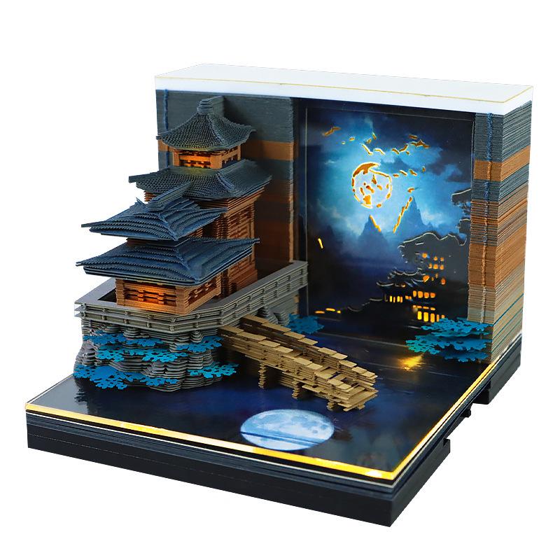 Harry Potter 3D Sticky Notes & Tear-off Calendar Ornament with Custom Logo