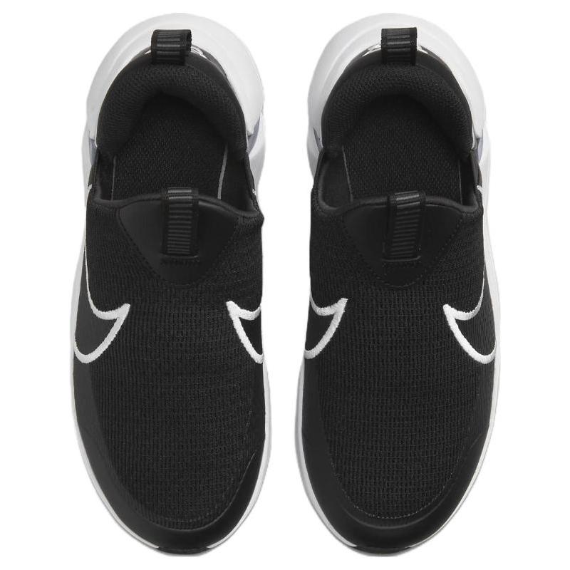 Nike Flex Plus 2 Abrasion Resistant Breathable Low top Kids' Running Shoes Black Sneakers DV8999-003