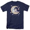 Betty Boop - Sleepy Time - Unisex Short Sleeve Children's T-shirt - Blue