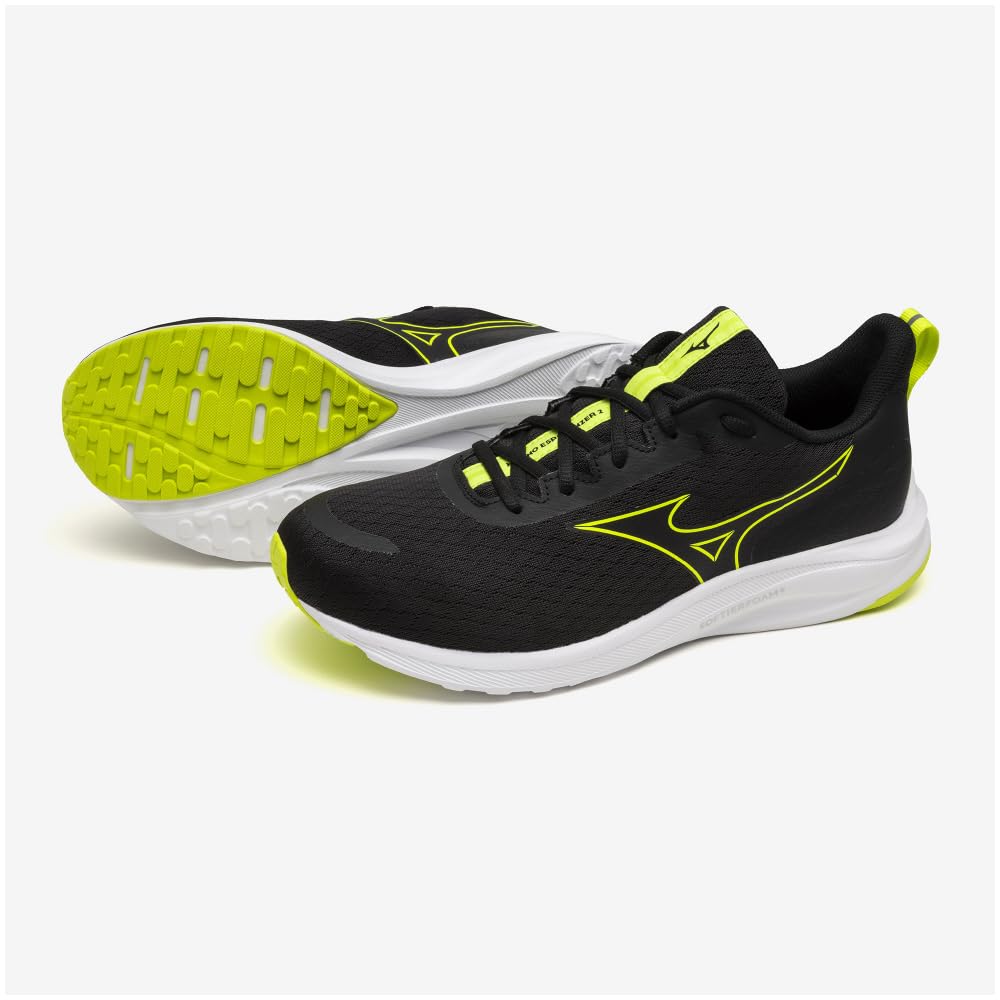 Mizuno Esperanzer 2 Running Black and Size for Indoor and Exercise Shoes, Yellow, 25.5 cm, 4E, Jogging, Training, Sports, Use, Commuting,
