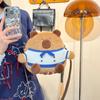 Cute Dolphin Cub Shoulder Messenger Bag New Personalized Chef Fluffy Capybara Small Backpack