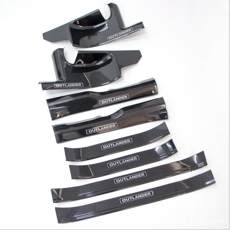 Mitsubishi Outlander Carbon Fiber Door Sill Protector