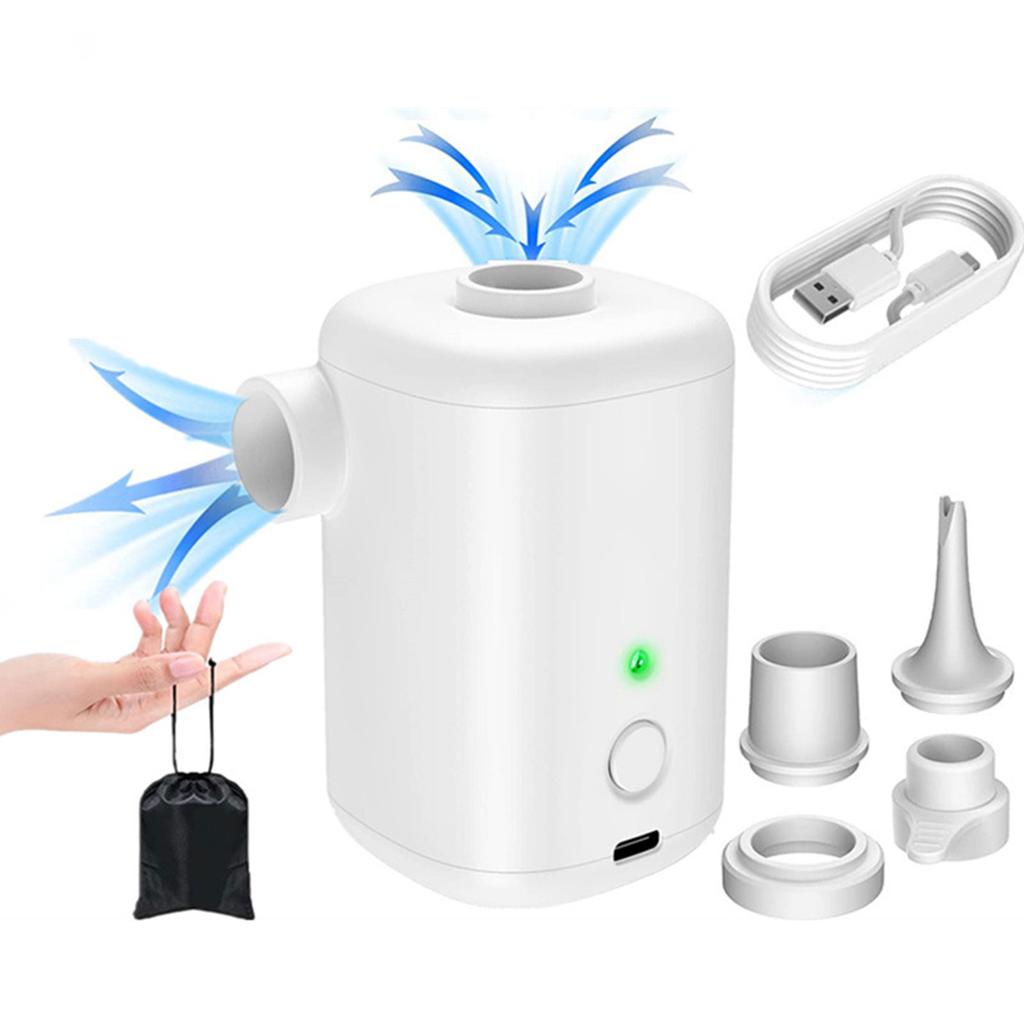 Multifunctional Electric Inflatable Pumps Rechargeable Powerful Efficient Quickly Inflating Tool For Airs Mattress Swimming Ring