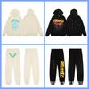 Felpa con cappuccio e zip ricamata REVENGE da uomo, invernale, casual, vestibilità larga