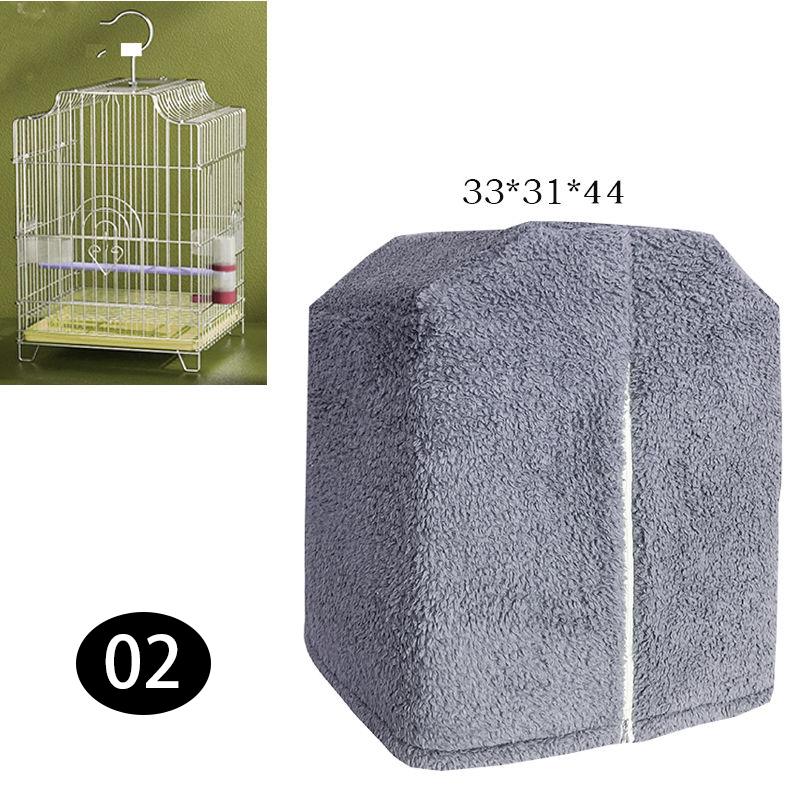Multi-sizes Large Bird Cage Cover Sunscreen Warm Dust Cover Winter Pet Bird Parrot Cage Shading Pet Products Bird Supplies