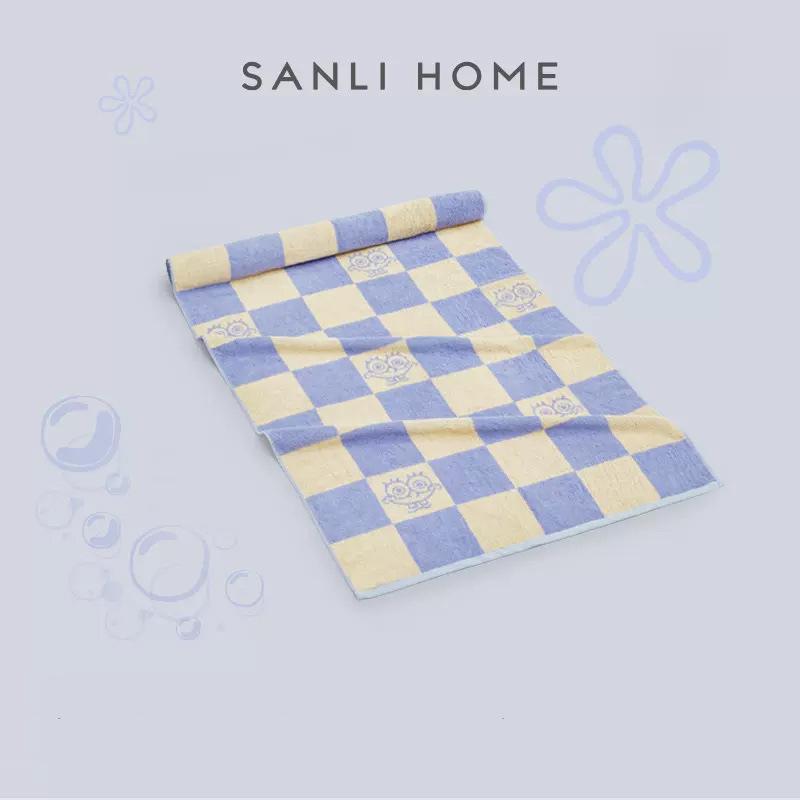 

Полотенце и Губка Боб Квадратные Штаны Полотенце из 100% хлопка Взрослое банное полотенце Пара Шахматная клетка towel -37 * 78