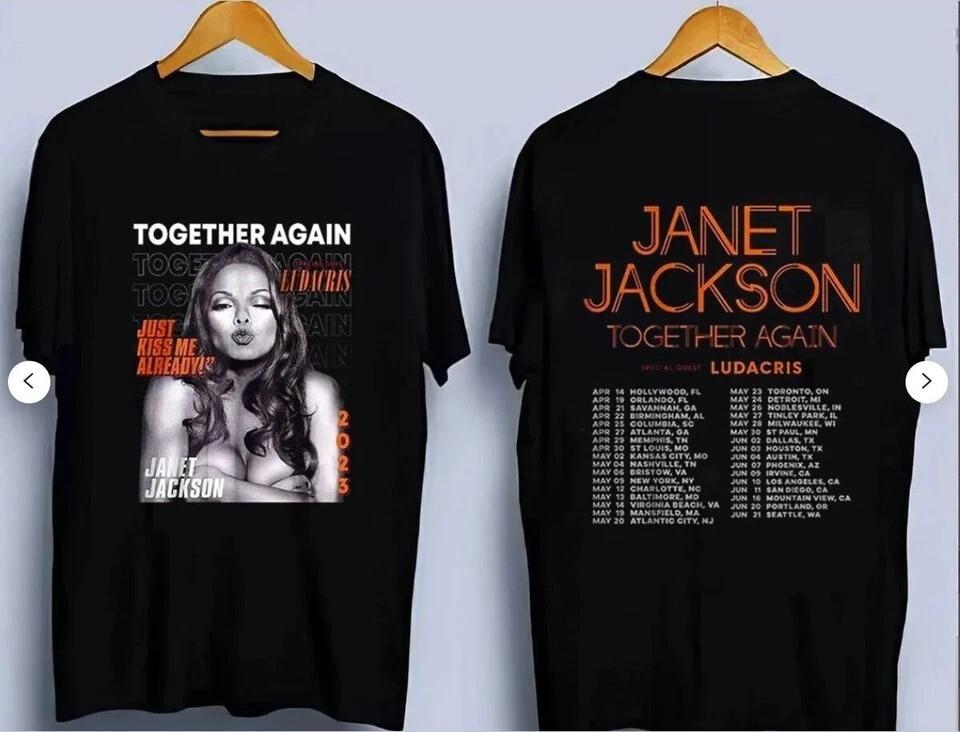

Janet Jackson Tour T Shirt Double sides All Size S-2345XL UU947 2XL