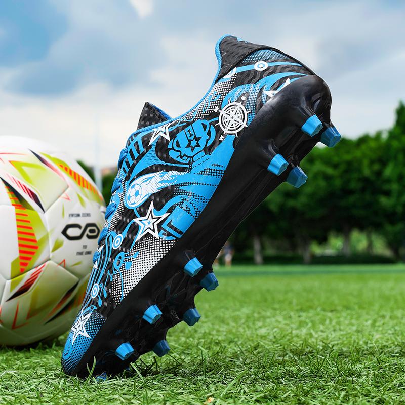 31-44 Herren Fußballschuhe Outdoor Langstollen Sportschuhe Große Größe Kinder Fußballschuhe