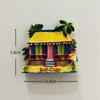 Dominican Republic Travel Souvenir Refrigerator Magnet 3D Refrigerator Magnet Decorative Refrigerator Magnet