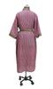 Handmade Women's Cotton Kimono Robes, Night Gown Dress, Made with Soft Light Weight Cotton Fabric, Free Size Nightwear #319