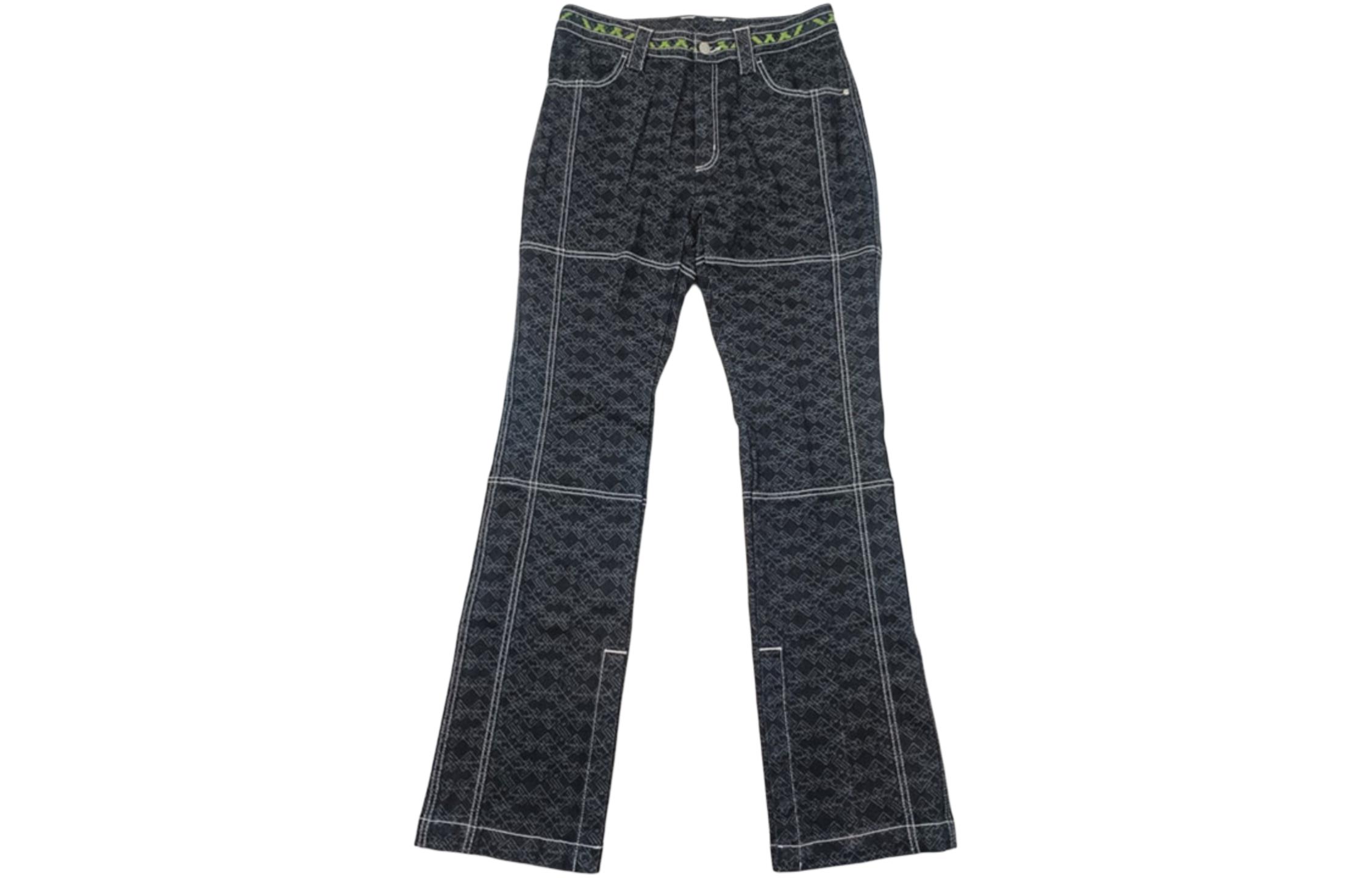 Джинсы Li Ning Женские Черные Умеренно Прямой Крой AJQS352-1 L