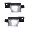2Pcs LED Tail License Plate Light For Chevy Silverado GMC Sierra 1500 2500 3500