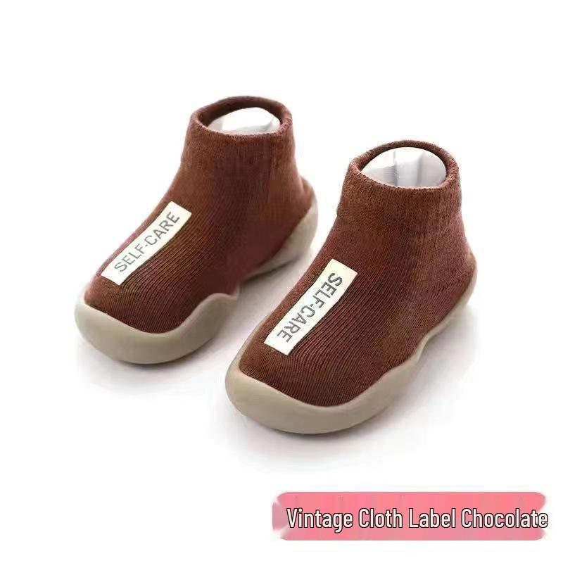 Spring & Autumn Non-Slip Soft Sole Baby Walker Shoes, Indoor Floor Socks for Infants & Toddlers