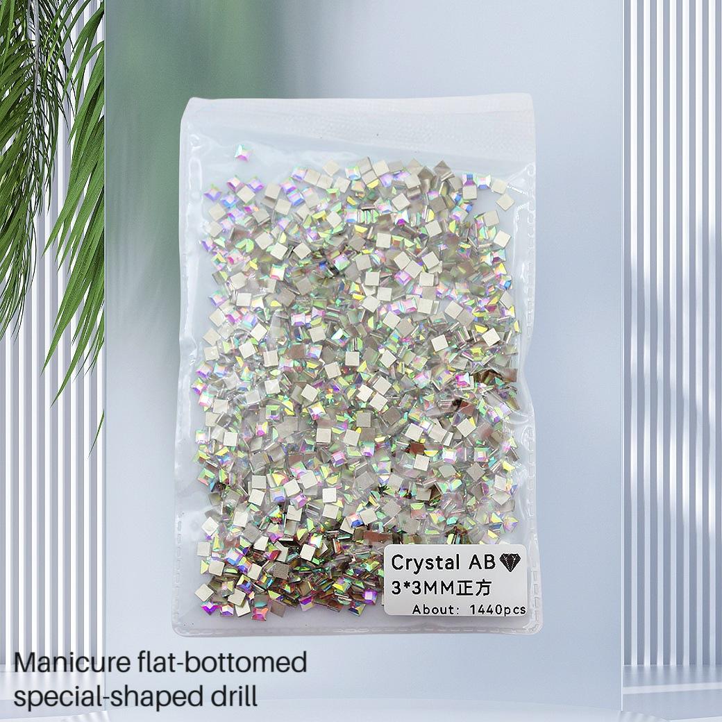

Целый набор из 1440 алмазов специальной формы для дизайна ногтей, стеклянные сверла Ab с плоским дном, сверла специальной формы для ногтей, Symphony 1 piece