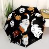 1pc Cats Pattern Automatic Open/Close Umbrella with One Touch Button,, Windproof Design   Lightweight Portable Umbrella for Women & Men6092