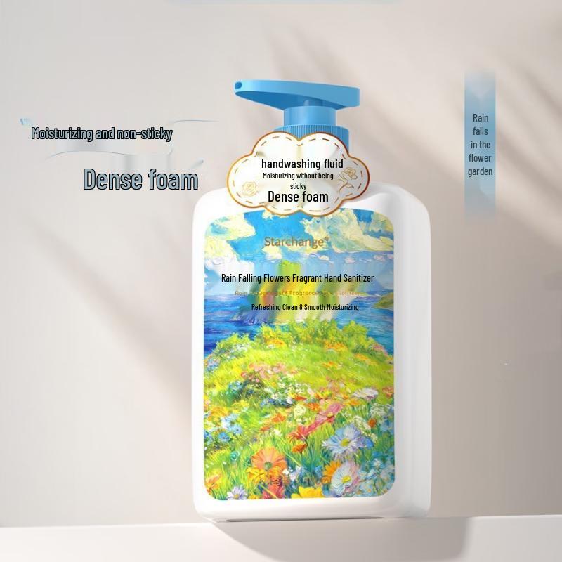 STARCHANGE Moisturizing Hand Soap with Rainfall Flower Garden Scent