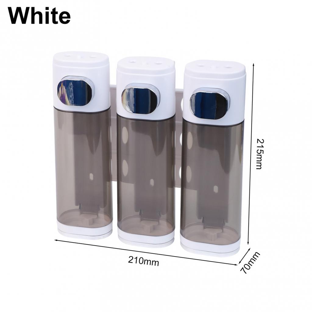 300ML Pump Bottle Wall Mounted Soap Dispenser Easy Installation Elegant Design