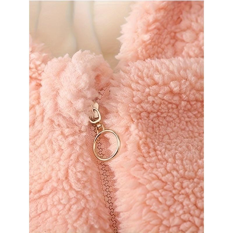 [Warmer Jumpsuit] Warmer Jumpsuit mit Kapuze, Baby Winterkleidung | Neugeborenes Baby Bär Dekor, Babykleidung für Jungen und Mädchen