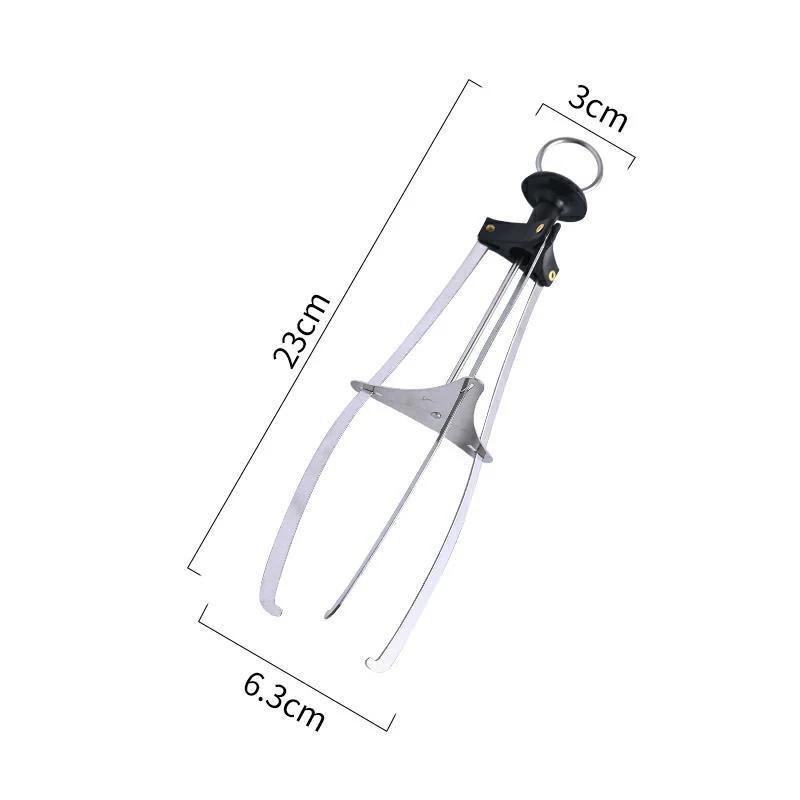 Plate Clip Non-Slip Triangle Design Stainless Steel Bowl Clip Dish Clamp Kitchen Supplies Tool Accessories