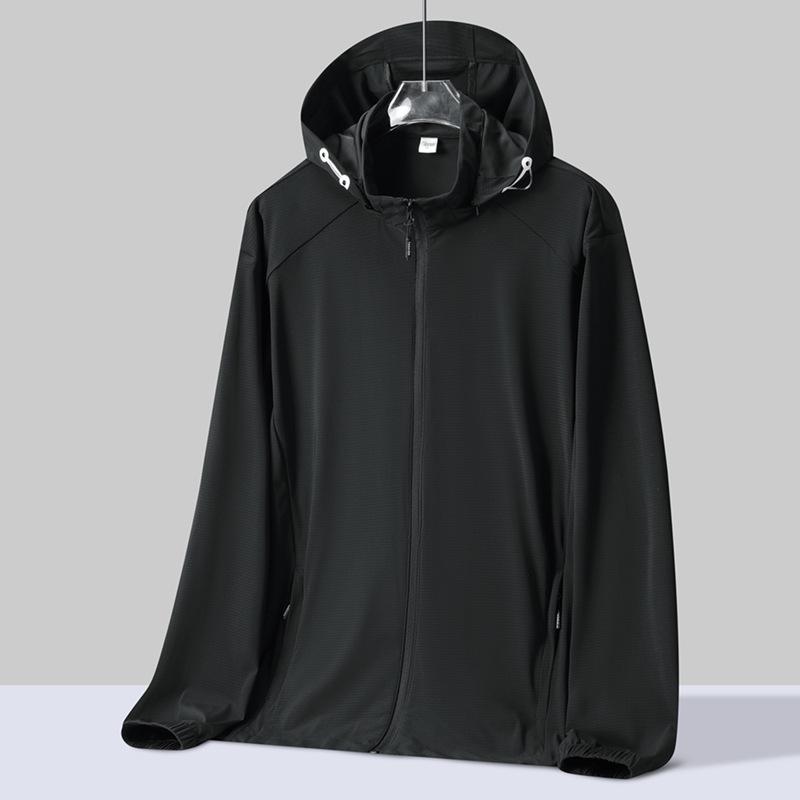 

Куртка с защитой от солнца UPF 50+ со съемной маской для лица с охлаждающим эффектом для мужчин и женщин 4XL (160-180 jin)