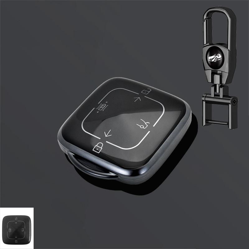 New Tpu Car Remote Key Cover Shell Protective Case For Zeekr 001    Keychain Auto Interior Styling Accessories