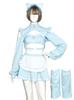 Clearstone SugarWhip Cosplay Halloween Cat Ear Jersey Maid Blue Women's