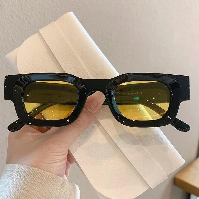 

Latest Women s Small Frame Sunglasses for Men Outdoor Use Hip-hop Sun Eyeglasses Women Brand Style Designer Trendy Eyewear UV400 Oculos De Sol As shown in the figu