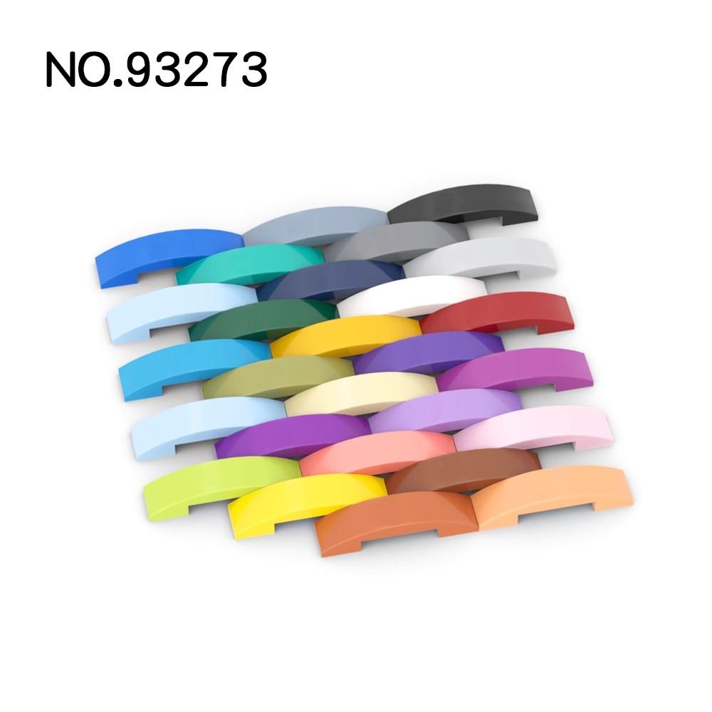 20 Stück MOC Teile 93273 Schräge Gebogen 4 x 1 Doppelt Kompatible Steine DIY Zusammenbau Bausteine Partikel Kinder Puzzle Gehirnspielzeug Geschenk