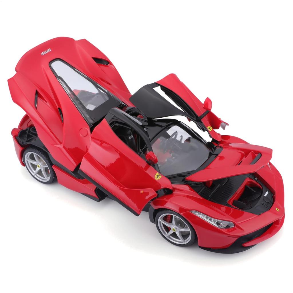 Bburago Seria Signature 1/18 Ferrari LaFerrari Roșu / Mașinuță Model Diecast, Produs Finit 18-16901 RD