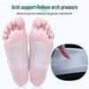 Flat Foot Insoles: Arch Support Sleeves & Silicone Pads for Men & Women