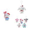 Cute 50th Anniversary Hello Kitty Kuroomi Plush Keychain Gift 10cm