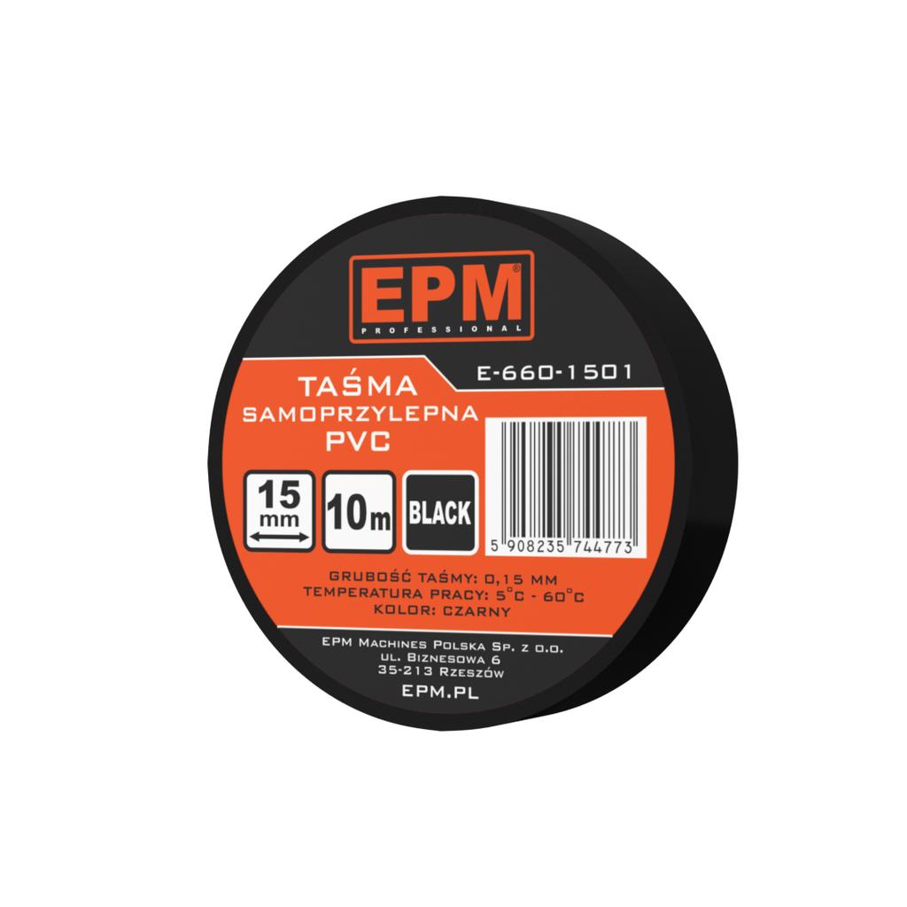 INSULATING TAPE 15MM*10M BLACK - E-660-1501