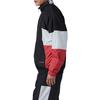 ASICS Jackets Men's Black/White/Red Stand Collar Moderate Other 2191A078-001