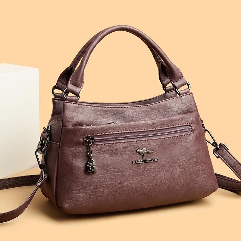 Women's Bag Crossbody Bag Women's Fashion Handbag Middle-aged Mom Bag Shoulder Bag