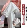 Womens Fleece-Lined Joggers 2026 Warm Thick Cotton Pants High-Waisted Loose Fit Cropped Leg Petite Regular Height